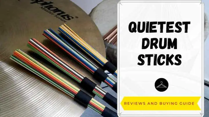 quietest drum sticks