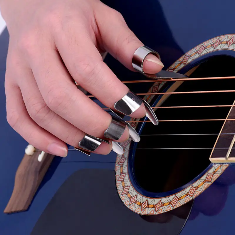 How To Use Finger Picks Guitar