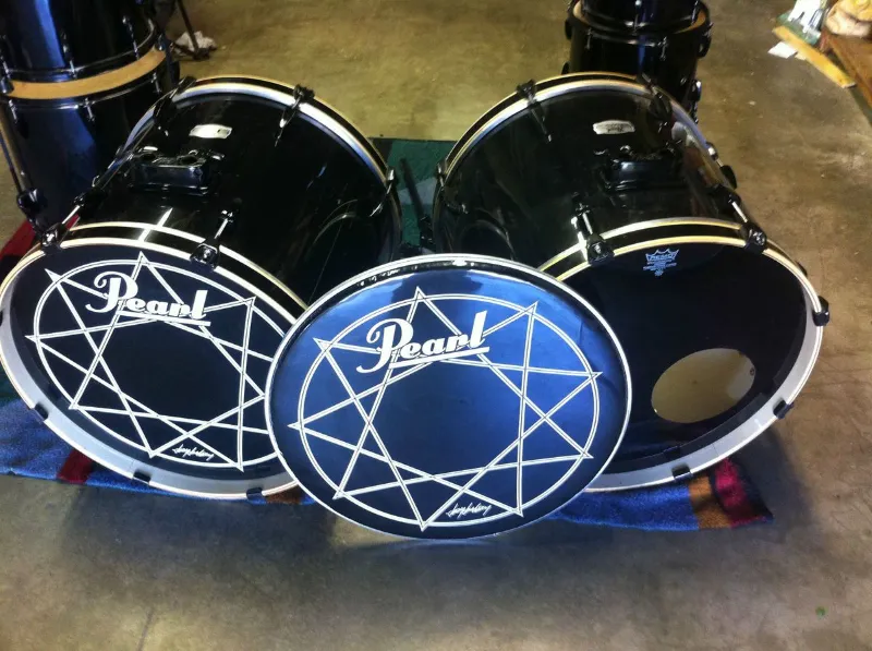 Joey Jordinsons Drum Set