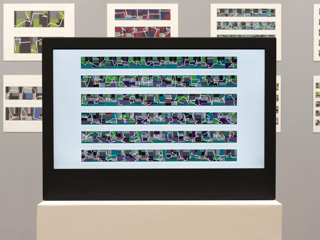 Manfred Mohr: Artificiata II